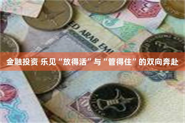 金融投资 乐见“放得活”与“管得住”的双向奔赴