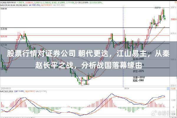 股票行情对证券公司 朝代更迭，江山易主，从秦赵长平之战，分析战国落幕缘由