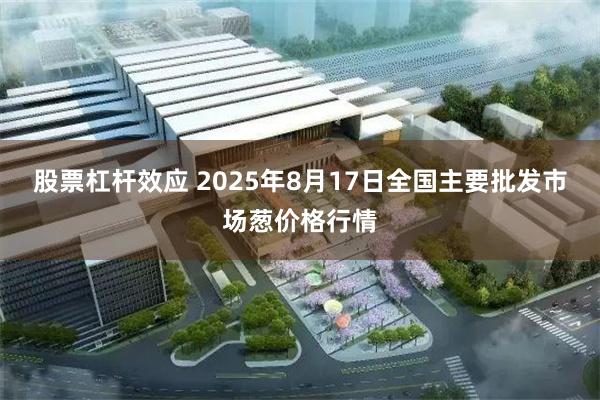 股票杠杆效应 2025年8月17日全国主要批发市场葱价格行情